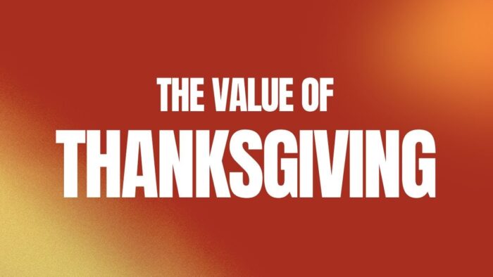 The Value of Thanksgiving | Pete Harwood | 1 Thessalonians 5:16